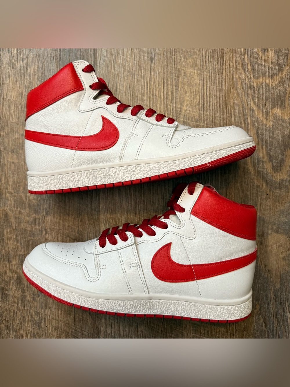 Air Ship x Nike Air Jordan New Beginnings White Red Men’s Size 9 Sneakers Shoes